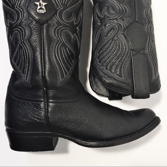 Los Altos Black Elk J-Toe Boot - Picture 9 of 15